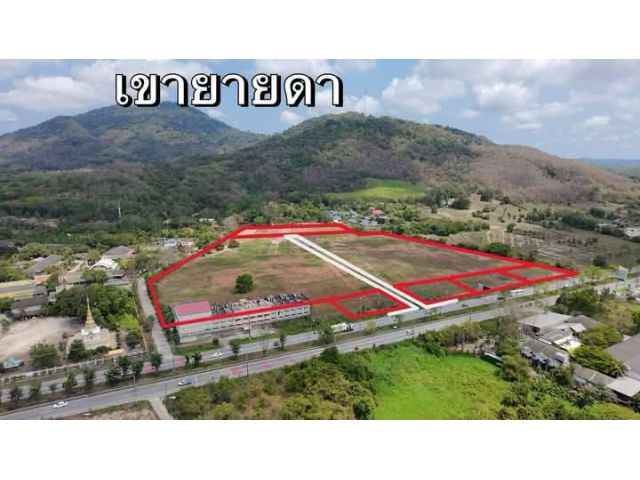 ขายที่ดินเปล่าไกล้ถนนสุขุมวิทเพจ.ระยองเนื้อที่49ไร่