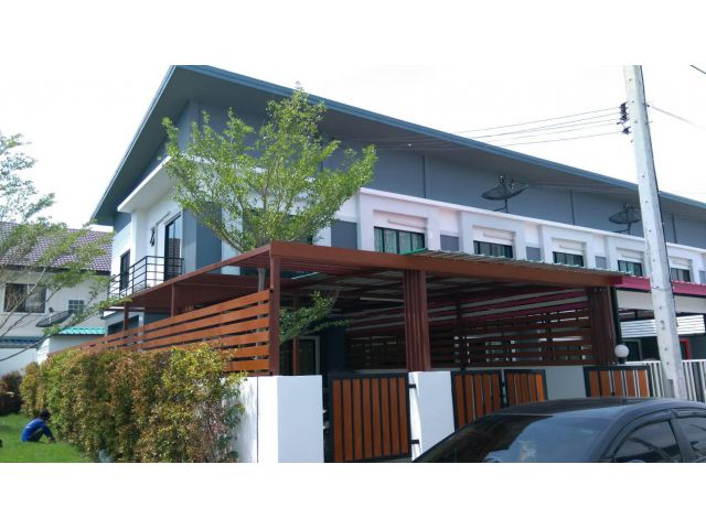 เช่า 13,900 ทาว์โฮมใหม่ 2 ชั้น 30 ตร.วา หลังมุมติดสวน หมู่บ้านธัญดา พาร์ควิว โครงการ 4 แพรกษา-เทพารักษ์ ทาว์โฮม 2 ชั้น พ