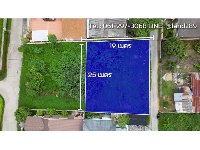 #ขายที่ดินอำเภอเมืองเชียงใหม่ ใกล้ศูนย์ราชการ เนื้อที่ 120 ตร.ว. วาละ 24,000