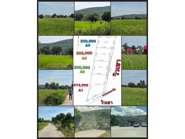 แบ่งขายที่ดิน โฉนดครุฑแดง ราคาถูก ในจังหวัดลพบุรี