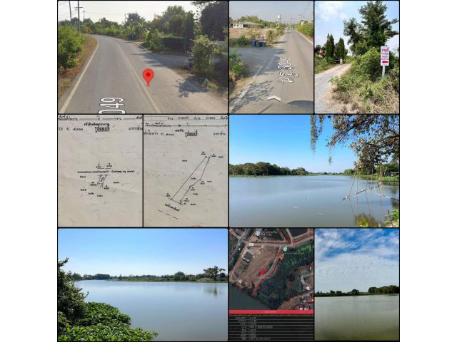 ขายที่ดินติดแม่น้ำนครชัยศรี จ.นครปฐม ทำเลดี ที่ดินถมแล้ว