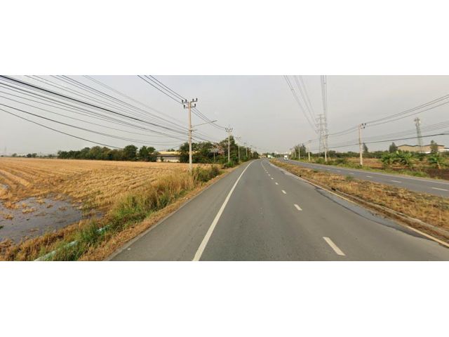 ขายที่ดิน 24 ไร่ ติดถนนน เทพราช-ลาดกระบัง ต.เปร็ง อ.บางบ่อ จ.สมุทรปราการ