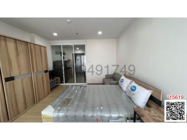 เช่า คอนโด Supalai Veranda รามคำแหง ห้อง Studio ตึก C ชั้น 22 ติดรถไฟฟ้าสายสีส้ม MRT กกท.