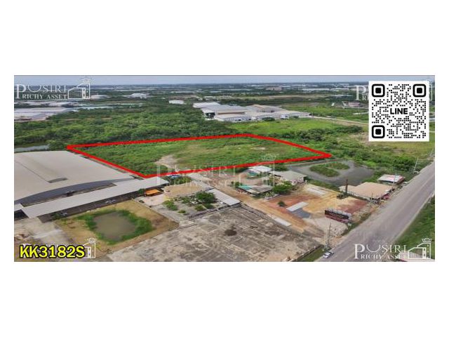 ขายที่ 10 ไร่ ถมพร้อมใช้ เดินทางสะดวกบนถนน 4 เลนส์ สาริน-พันท้าย ใกล้พระราม 2 เพียง 3 กม. - KK3182S