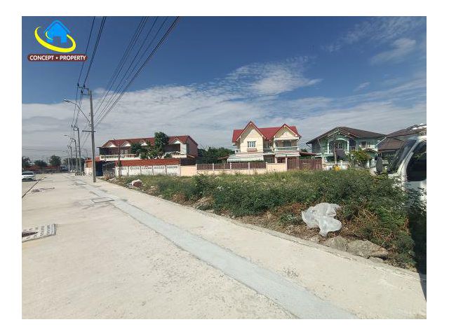 ขายที่ดิน 145 ตารางวา ติดถนนพระเทพตัดใหม่ (พรานนก-สาย4) บางพรม ตลิ่งชัน