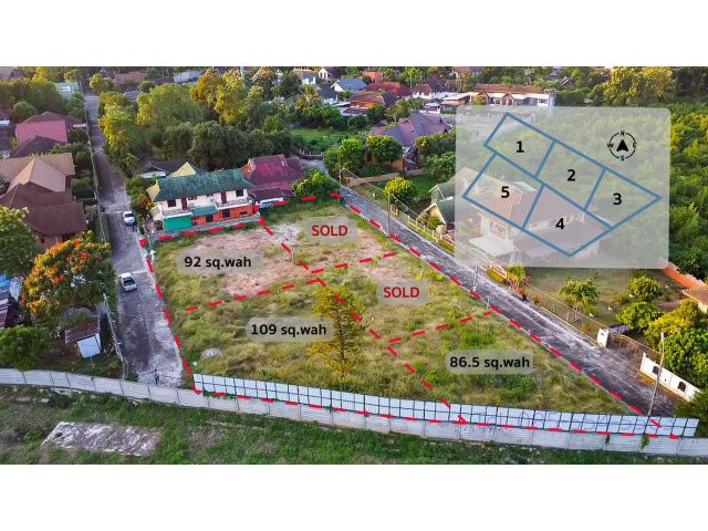 C846 ขายที่ดิน หนองควาย ที่ดิน 86-109 ตร.ว อ.หางดง เชียงใหม่ |Land to build on at Hang Dong for Sale