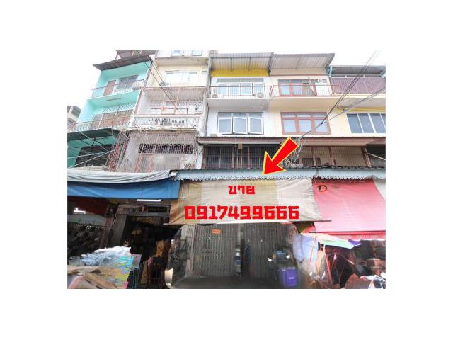 ขายตึกแถว เยาวราช ซอย11 ไชน่าทาวน์ จักรวรรดิ์ สัมพันธวงศ์ MRTวัดม