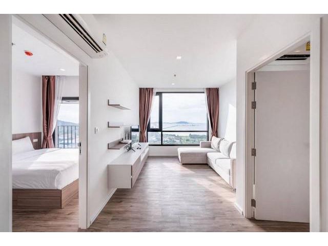 คอนโดเช่า ไนท์บริดจ์ ดิ โอเชี่ยน ศรีราชา วิวทะเล ห้องตกแต่งครบ