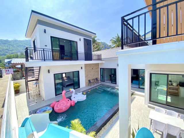 พูลวิลล่า ใกล้ทะเล หาดทรายน้อย หัวหิน แค่ 50 ม.ถึงทะเล