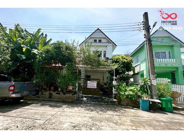 ขายบ้านเดี่ยว 2ชั้น 52ตร.วา หมู่บ้านคุณาลัย บางขุนเทียน ถนนพระราม 2 ขายถูก