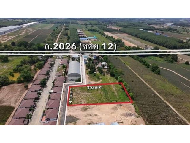 ขายที่ดินเปล่าผังม่วงลายเนื้อที่1ไร่3งาน77ตรวนิคมพัฒนา