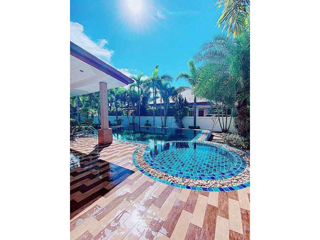 H923 บ้านพลูวิลล่าให้เช่า Baan Dusit Pattaya Hill 4 ห้องนอน ซอยวัดญาณ