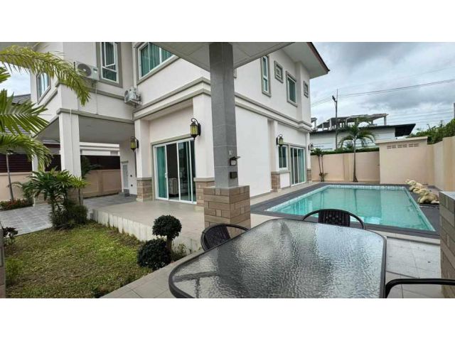 H925 บ้านพลูวิลล่าให้เช่า บ้านเดี่ยว 2 ชั้น 4 ห้องนอน Baan Dusit Garden