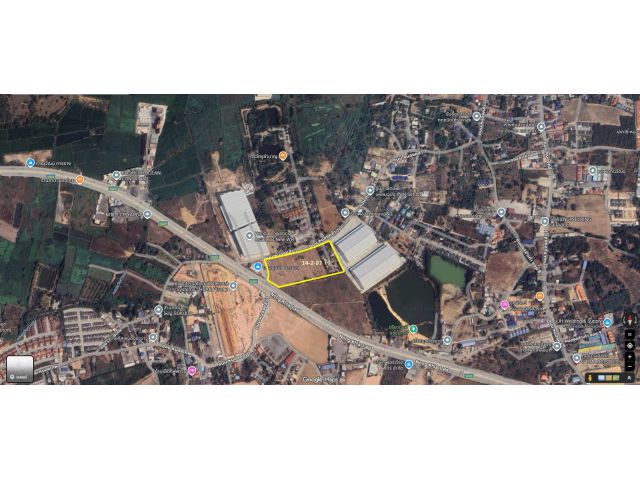 ที่ดินให้เช่า 14-2-97 ไร่ ติดถนน3009ใกล้ท่าเรือ