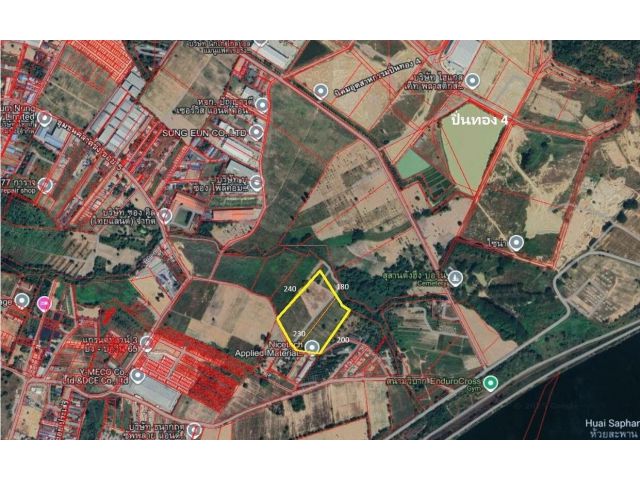 ขายที่ดิน 29-02-07 ไร่