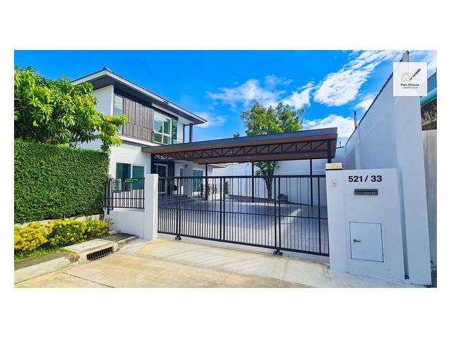 ขาย บ้านเดี่ยว 2ชั้น ย่านหทัยราษฎร์ หลังมุม ไซส์ใหญ่ พื้นที่ใช้สอยจัดเต็ม มบ.พฤกษลดา วงแหวน-หทัยราษฎร์ ถ.หทัยราษฎร์ พร้อ