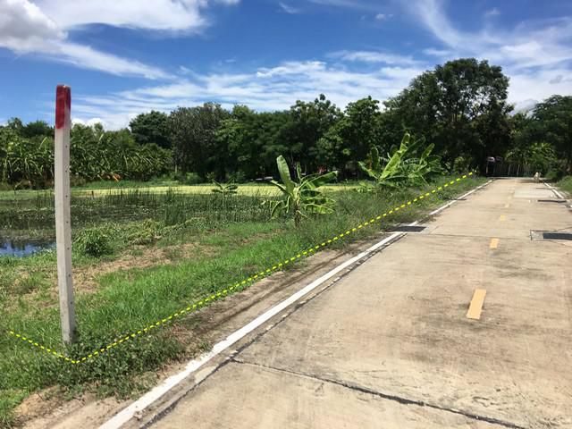 ขายที่ดินเปล่า  ซอยเพชรเกษม 124 ถนนเพชรเกษม  อ.กระทุ่มแบน สมุทรสา