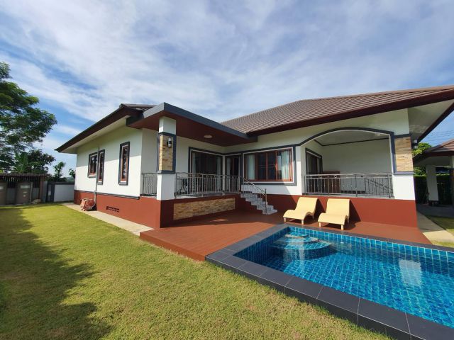 H795-ขายบ้านพูลวิลล่าวิวท้องทุ่ง (เนื้อที่ 188.4 ตารางวา) ต.เชิงดอย อ.ดอยสะเก็ด จ.เชียงใหม่