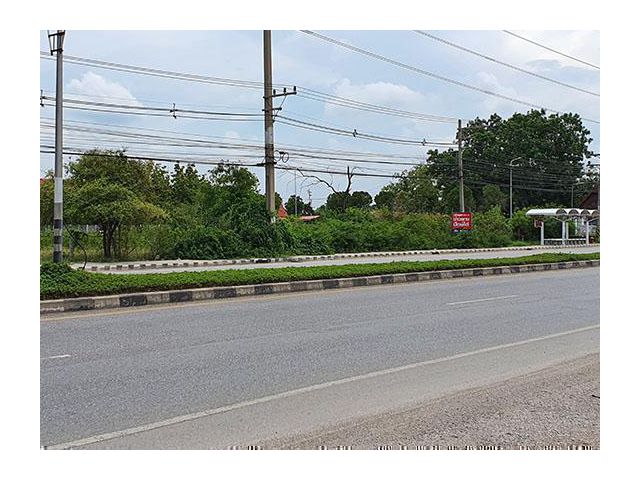 ที่ดินถมทั้งแปลง ติดทล.แผ่นดิน สาย 323 แสงชูโต 6 เลนน์ โซนเจริญมาก 72 ไร่