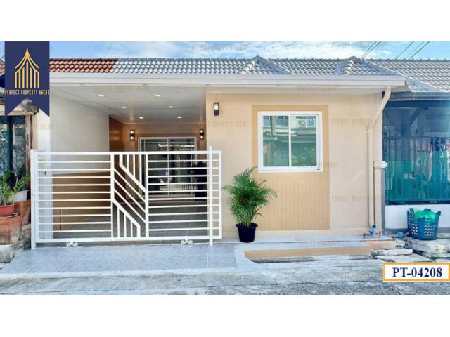 ทาวน์เฮ้าส์ชั้นเดียวบัวทอง 4 บางบัวทองราคาย่อมเยาว์