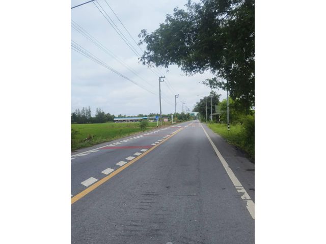 ขายที่ดินลำลูกกาคลอง 14 เนื้อที่ 43 ไร่ หน้ากว้างติดถนน 70 เมตร