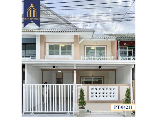 ทาวน์เฮ้าส์พฤกษา 14 A บางบัวทอง ราคาย่อมเยาว์