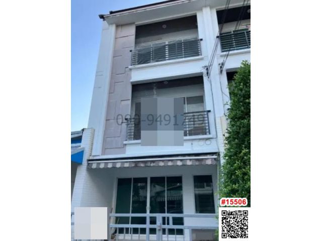 เช่า ทาวน์โฮม 3 ชั้น บ้านกลางเมือง s-sense ศรีนครินทร์ หลังมุม ใกล้ MRT ศรีอุดม