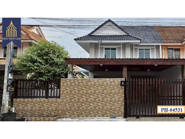 บ้านแฝดพฤกษา 33 บางบัวทองตกแต่งใหม่พร้อมของแถม