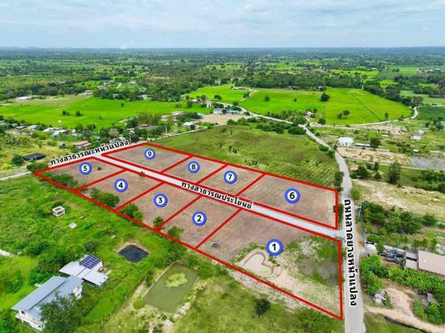 อ.ดอนเจดีย์จ.สุพรรณบุรีติดถนนเหมาะอาศัยค้าขายมีเพื่อนบ้านเดินทางสะดวกน้ำไฟหน้าแปลงฟรีโอน1ไร่่350000โฉนดครุฑแดงน.ส.๔จ.