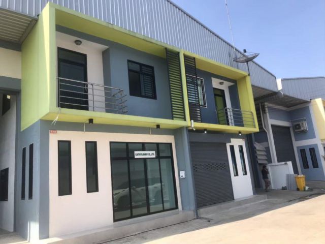 ขายโรงงานพร้อมออฟฟิศ Mini Factory พร้อมผู้เช่า ทำเลทอง สมุทรสาคร