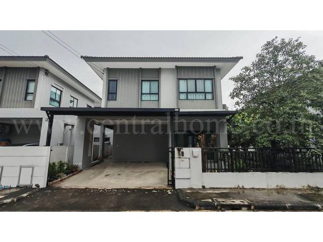 บ้านเดี่ยว หมู่บ้านสัมมากร ชัยพฤกษ์ - วงแหวน 2 ต่อเติมครบ