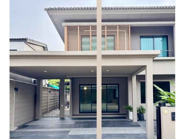 ให้เช่าบ้านเดี่ยว 2ชั้น Como Botanica บางนา พื้นที่ใช้สอย 165 ตร.