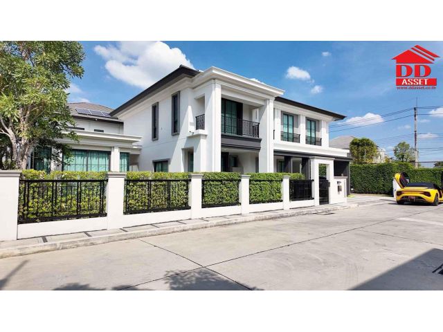 For Sale Setthasiri Krungthep-Pathumthani เศรษฐสิริ กรุงเทพ-ปทุมธานี ใกล้สนามกอล์ฟ Flora Villa