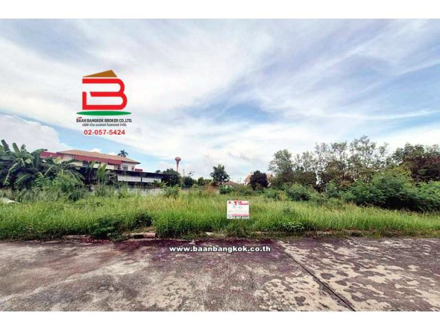 ที่ดินเปล่า โครงการ ณ.ชเล สมุทรสาคร เนื้อที่ 187 ตรว. ถนนเอกชัย ตำบลโคกขาม อำเภอเมือง จังหวัดสมุทรสาคร