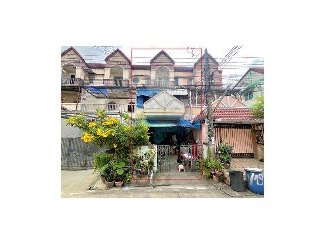 ขายทาวน์โฮม โครงการหมู่บ้านทองภูมิวิลล่า บ้าน 3 ชั้น 3 ห้องนอน