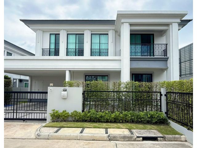 ให้เช่า บ้านเดี่ยวหลังมุม โครงการ เศรษฐสิริเสรีไทย  บ้านพร้อมหิ้วกระเป๋าเข้าอยู่ได้เลย