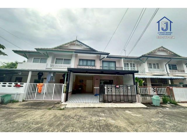 ทาวน์เฮาส์ 2 ชั้น หมู่บ้านพฤกษา 18 บางใหญ่  ถนนกาญจนาภิเษก ใกล้ Central WestGate,MRT สายสีม่วง