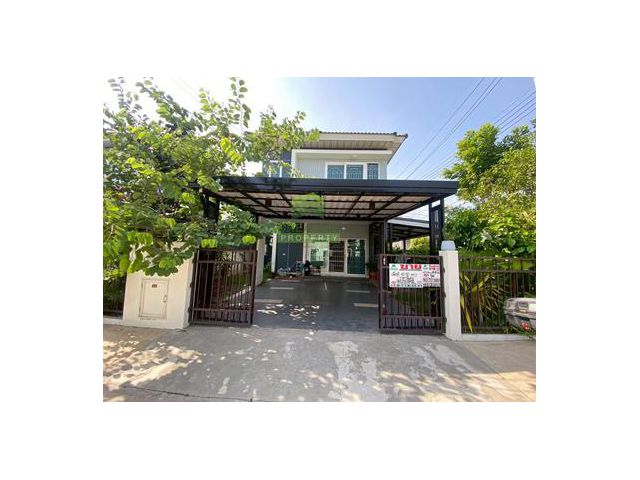 หมู่บ้านศุภาลัยพรีโม่ ลาดกระบัง ขายด่วน บ้านแฝด 2 ชั้น เนื้อที่ 40.60 ตร.ว แปลงริม ทำเลดี ใกล้รถไฟฟ้า AirportLink