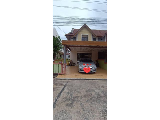 ขายบ้านแฝด 2 ชั้น หมู่บ้านเดอะคันทรี เมืองใหม่ชลบุรี