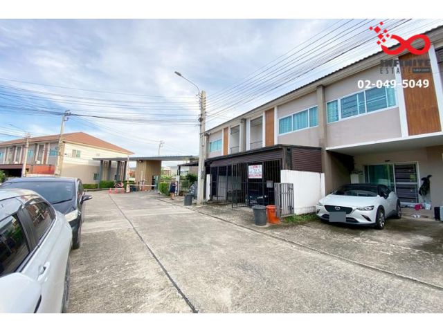 ขายทาวน์โฮม บ้านราชพฤกษ์ สุวรรณภูมิ ลาดกระบัง เฟส5 2ชั้น 32ตรว. ถนนฉลองกรุง