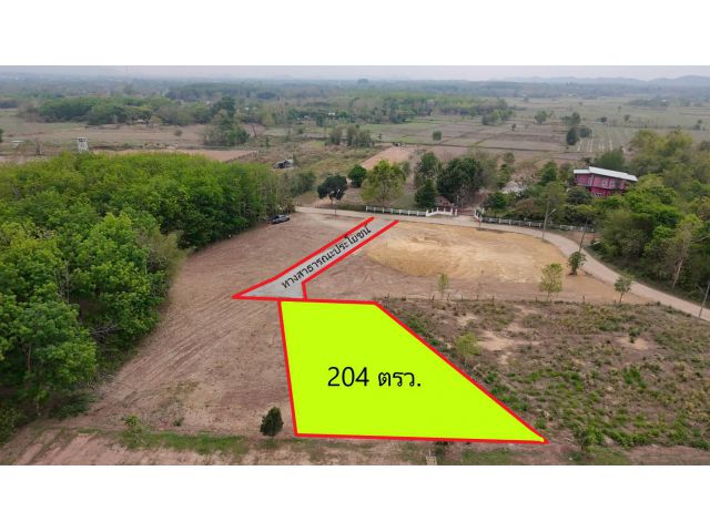 ที่ดินโฉนด 204 ตรว.สำหรับสร้างบ้าน อ.วังสะพุง จ.เลย