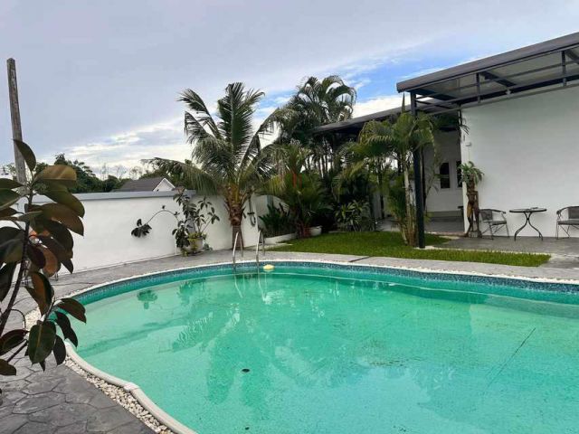 H933 ขายบ้านพลูวิลล่า ห้วยใหญ่ 3 ห้องนอน ห่างหาดจอมเทียน ประมาณ 5 กิโลเมตร