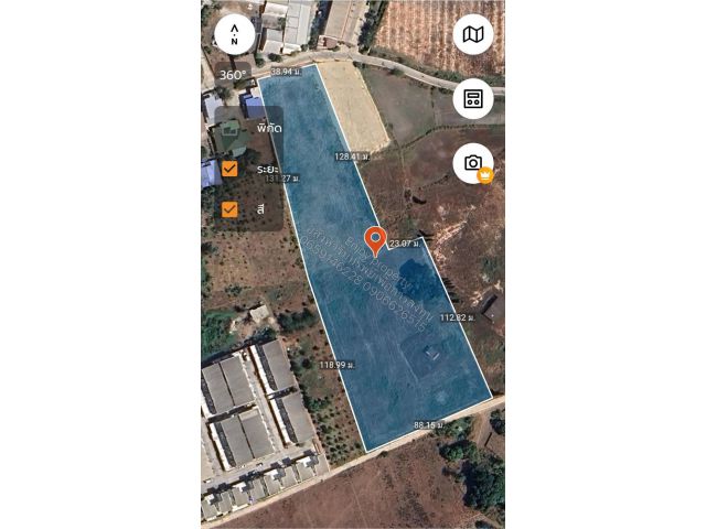 ที่ดินนาป่าติดถนนสองด้านใกล้ตลาดหนองแฟบ 9-3-14ไร่ ไร่ละ 5ล้าน ต.นาป่า อ.เมือง จ.ชลบุรี ที่ดินถมแล้วติดถนนสองด้าน