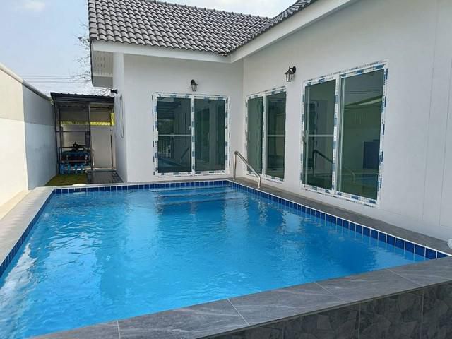 ขายบ้านพลูวิลล่าสร้างใหม่ โซนบางเสร่ สัตหีบ ชลบุรี