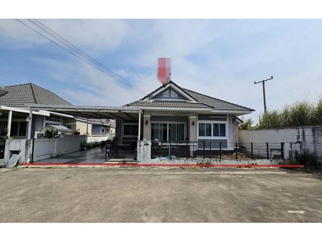 ขายบ้านเดี่ยวมือสองพนัสนิคม โครงการกษิรา กรีนพีช พนัสนิคม-ทุ่งขว