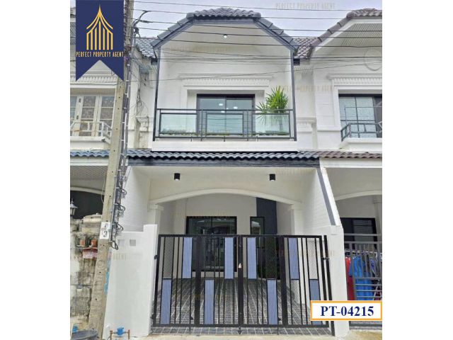 ทาวน์เฮาส์มนวดีกรีนพาร์คบางบัวทองราคาย่อมเยาว์