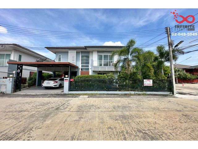 ขายบ้าน 2ชั้น 61ตร.ว.พฤกษานารา โรจนะ หลังมุม บางปะอิน อยุธยา