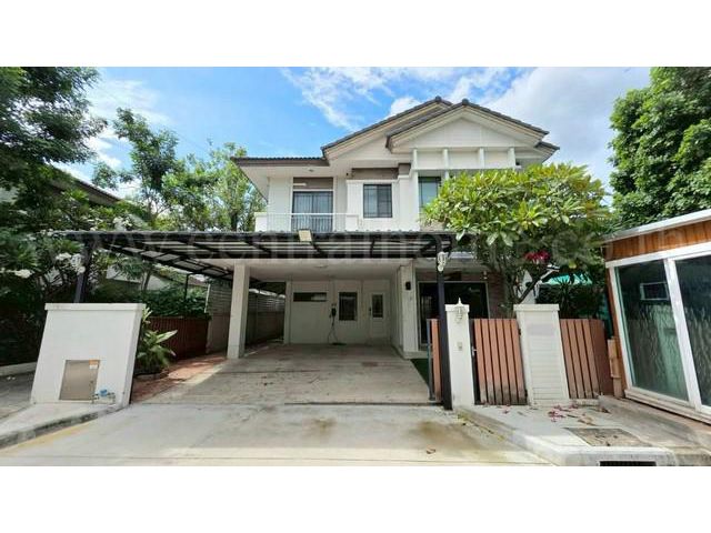 จองด่วน บ้านเดี่ยว มัณฑนา เลค วัชรพล - รามอินทรา หลังมุม