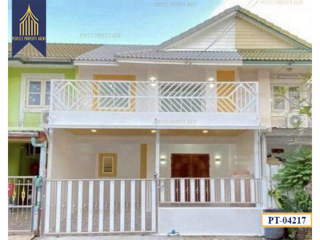 ทาวน์เฮาส์พฤกษา 30/1บางบัวทอง ตกแต่งใหม่