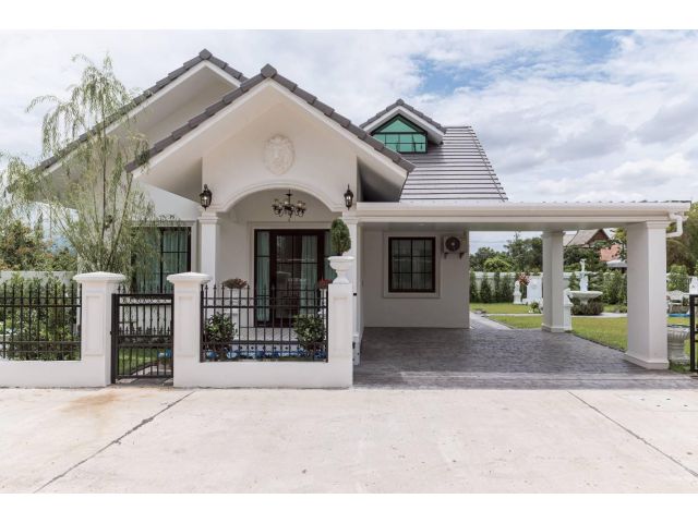 ขายบ้านสุดหรูสไตล์อังกฤษ ต.น้ำแพร่ อ.หางดง